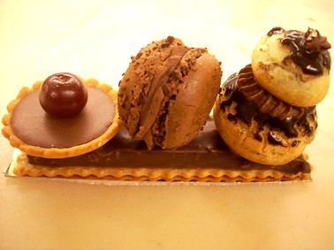 Patisserie chocolat: Trio de gourmandise