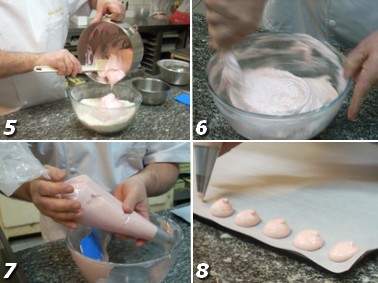 Préparation des macarons