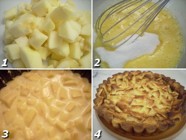 Recette du clafoutis aux pommes