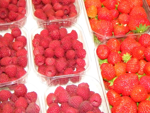 Framboises et Fraises