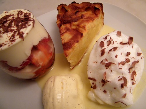 Assiette de desserts