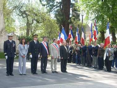 Commémoration du 8 mai 1945 à Aurillac