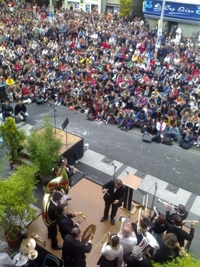 Festival de théâtre de rue,2008, Aurillac, Cantal, Auvergne