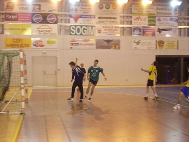 Handball cadet, St Flour contre Amiens