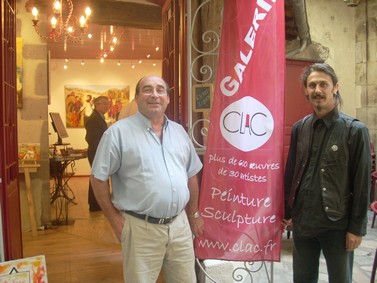 Galerie Clac, Bernard Cruech, et Bruno