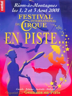 Festival de cirque à Riom es montagne