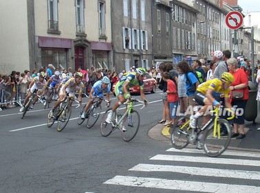 Kirchen, malliot jaune du Tour de France 2008