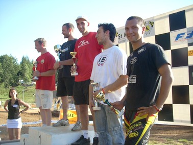 Remise de prix du championnat de france de motocross