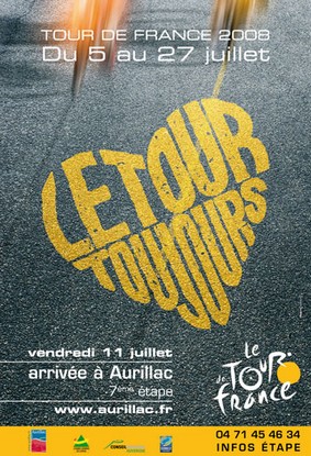 Tour de France 2008, Affiche