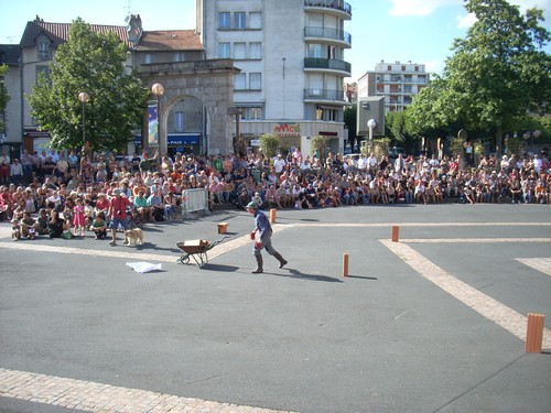 Spectacle et public au festival d'Aurillac