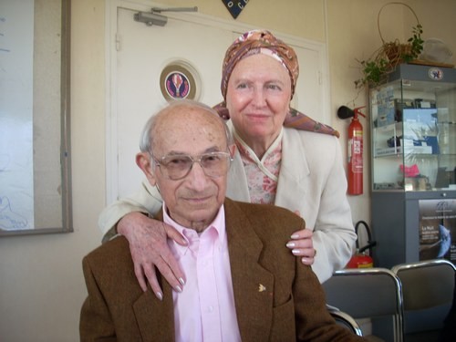 Jean Gaudin et son épouse, aéroclub du Cantal