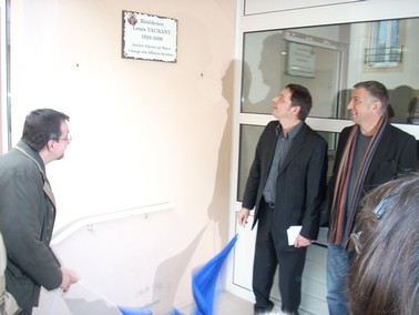 Inauguration du pavillon Caylus