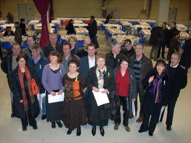 Voeux au personnel de la ville d'Aurillac et médaillés