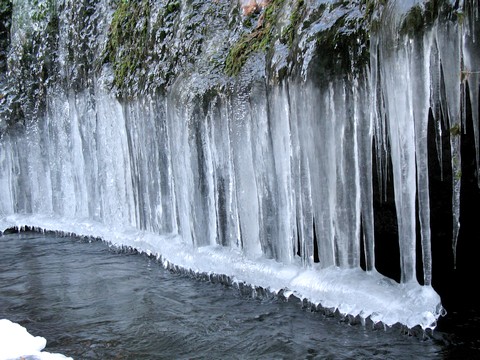 Glace, givre dans le Cantal